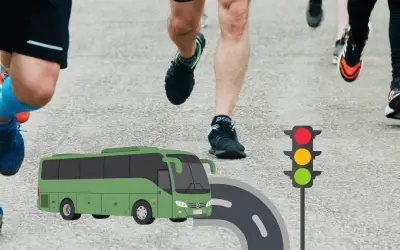Medio Maratón Zapopan 2026: desvíos en rutas de camiones este domingo