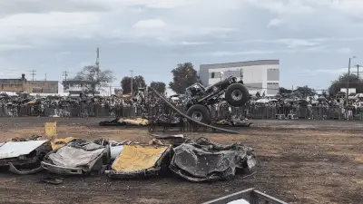 Monster truck pierde control en Colombia: 3 muertos y 38 heridos