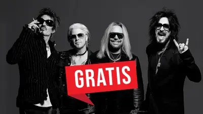 Motley Crue tocará gratis en la Feria Nacional Potosina 2026