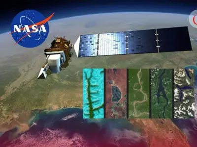 NASA revela cómo se ve tu nombre desde el espacio con Landsat