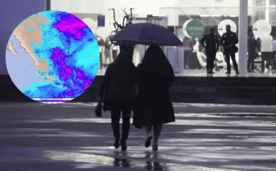 Ola de calor da tregua; lluvias y granizadas llegan a México
