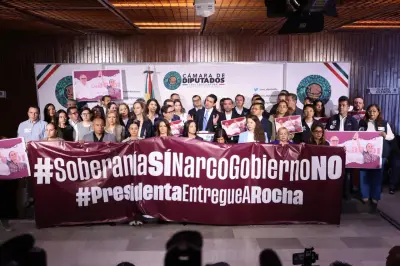 PAN acusa a Morena de narcopartido y pide juicio político contra Rocha Moya