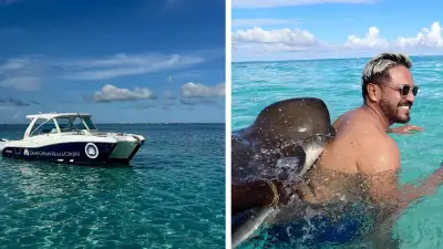 Paraíso para nadar con mantarrayas en Islas Caimán