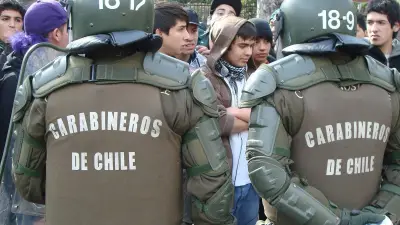 Pelea masiva en escuela de Chile: 7 docentes heridos y 14 detenidos