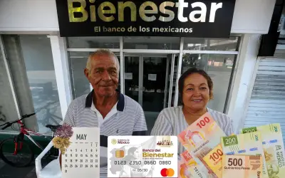 Pensión Bienestar 2026: último día de pago en mayo es el 27