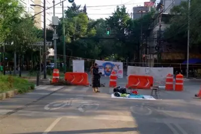 Persiste bloqueo en Mariano Escobedo por desarrollo Be Grand