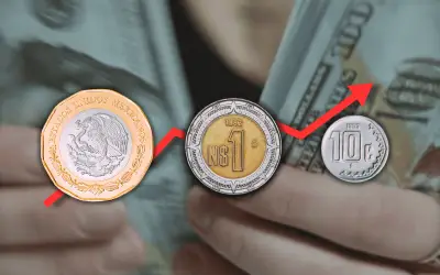 Peso mexicano abre estable frente al dólar este viernes 8 de mayo