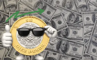Peso mexicano gana terreno al dólar pese a tensiones geopolíticas