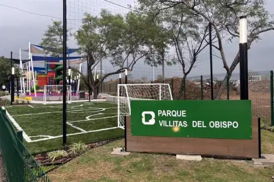 San Pedro inaugura nuevo parque en El Obispo
