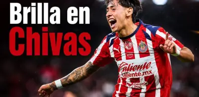 Santiago Sandoval, la joven promesa de 18 años que brilla en Chivas