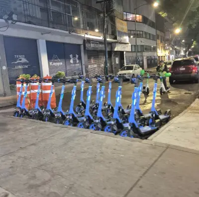 Scooters eléctricos gratuitos en CDMX para el Mundial 2026