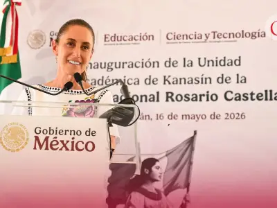 Sheinbaum inaugura unidad académica en Kanasín, Yucatán