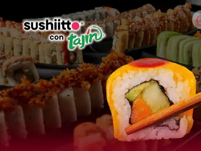 Sushiitto y Tajín lanzan “Ya se armó”: sushi con sabor mexicano
