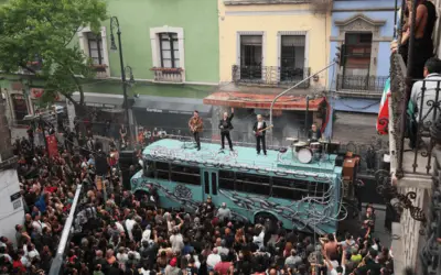 U2 sorprende en CDMX: graba videoclip en el Centro Histórico