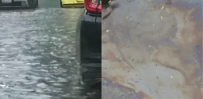 Vecinos de Tlalnepantla alertan por olor a combustible tras inundaciones