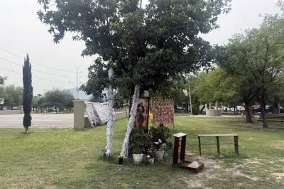 Virgen en parque divide a vecinos de la colonia
