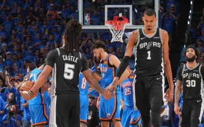 Wembanyama lidera a Spurs en épico Juego 1 ante Thunder
