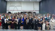 Américo Villarreal reconoce a 183 docentes con 40 años de servicio