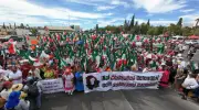 Ariadna Montiel presume 20 mil asistentes a marcha contra Maru Campos en Chihuahua