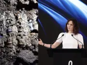 Ayuso critica a Sheinbaum con alusión al Huei Tzompantli mexica