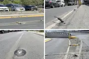 Balizas de Colosio están por los suelos: denuncian abandono