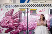 Brugada inaugura Tren Ligero 'El Ajolote' con inversión de 2,386 mdp