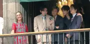 BTS sorprende a fans desde el balcón de Palacio Nacional en CDMX