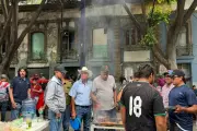 Campesinos protestan en Gobernación; piden diálogo