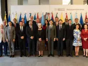 Canciller Velasco se reúne con embajadores de América Latina y el Caribe