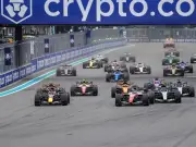 Checo Pérez frustrado tras quedar 16° en GP Miami