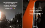 Chofer del Metro detiene tren para que ARMYs vean concierto de BTS