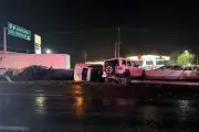Choque triple en La Nacional deja sin electricidad a vecinos del sur