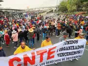 CNTE amenaza con bloqueos durante el Mundial 2026; Sheinbaum llama al diálogo