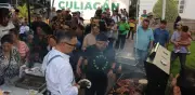 Culiacán celebra con carne asada y banda la salida de Rubén Rocha