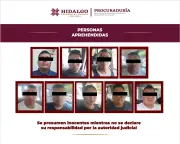 Detienen a nueve policías en Hidalgo por homicidio doloso