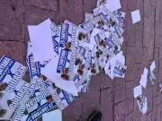 Dron lanza volantes vinculando a empresario con el narco en evento en Culiacán