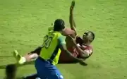 Futbolista de Motagua sufre escalofriante lesión: parte médico oficial