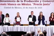 Gobierno lanza plan de precio justo para maíz blanco