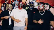 Grupo Frontera sorprende en lucha libre de Guadalajara con máscaras