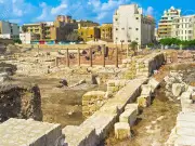 Hallazgo arqueológico en Alejandría revela baño público y villa romana