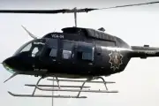 Helicóptero de Fuerza Civil recibe fuego en combate