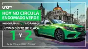 Hoy No Circula jueves 14 mayo 2026: autos engomado verde y placas 1 y 2