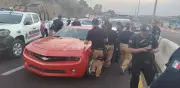 Huida romántica en Camaro termina en arresto en Tlaxcala
