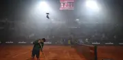 Humo del Inter de Milán interrumpe cuartos del Masters de Roma