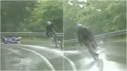 Impactante caída de O’Brien en la etapa reina del Tour de Hungría 2026