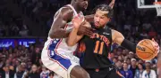 Knicks vencen a 76ers y toman ventaja de 2-0 en semifinales del Este