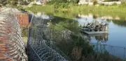 La nueva cartografía militarizada del río Bravo entre boyas y muros