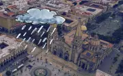 Lluvia débil en Guadalajara para el Día de las Madres este 10 de mayo