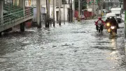 Lluvia torrencial inunda Ecatepec; activan Operativo Tormenta