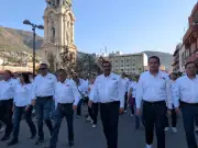 Marcha del Día del Trabajo en Pachuca: SNTE y otros sindicatos exigen respuestas